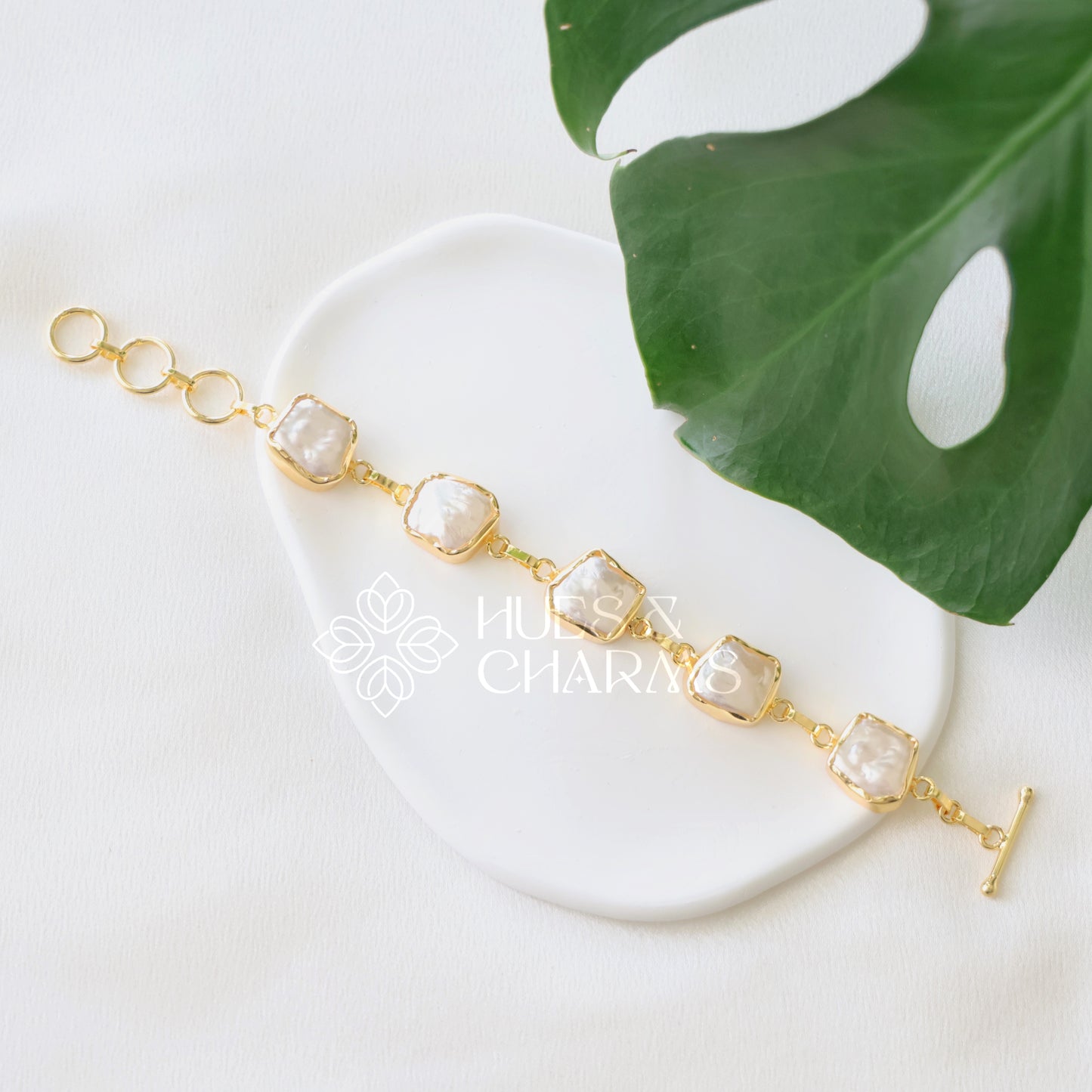 GOLDEN PEARL BRACELET