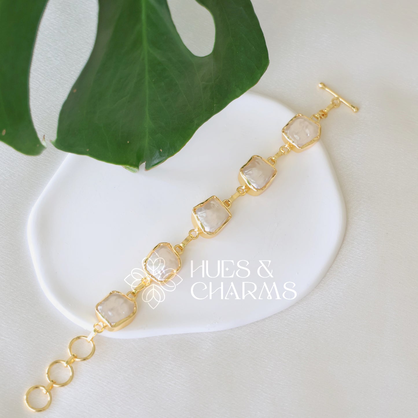 GOLDEN PEARL BRACELET