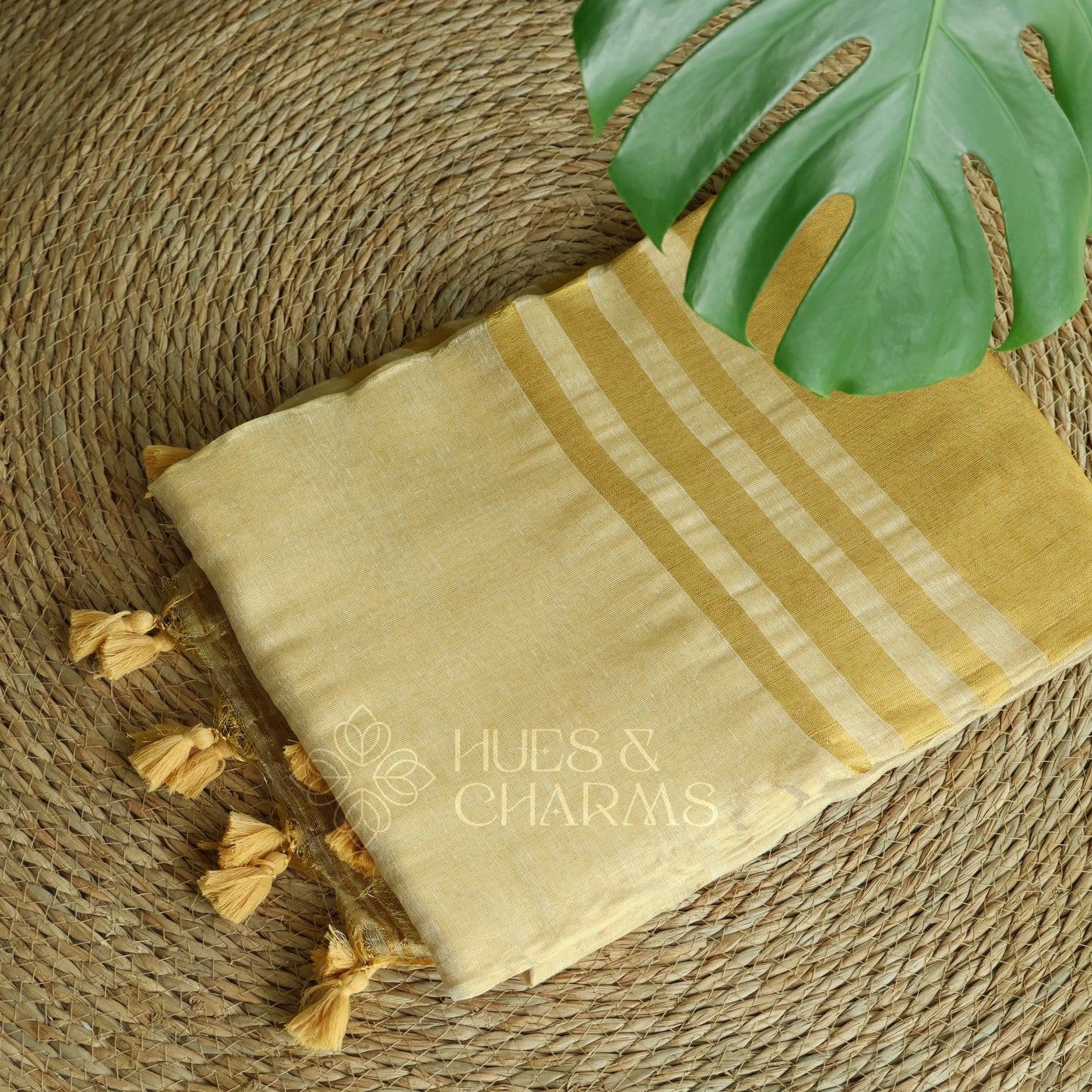 GOLDEN TISSUE SAREE
