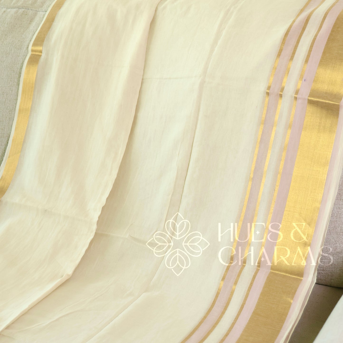 PURE MUL COTTON SAREE- PALLAVI