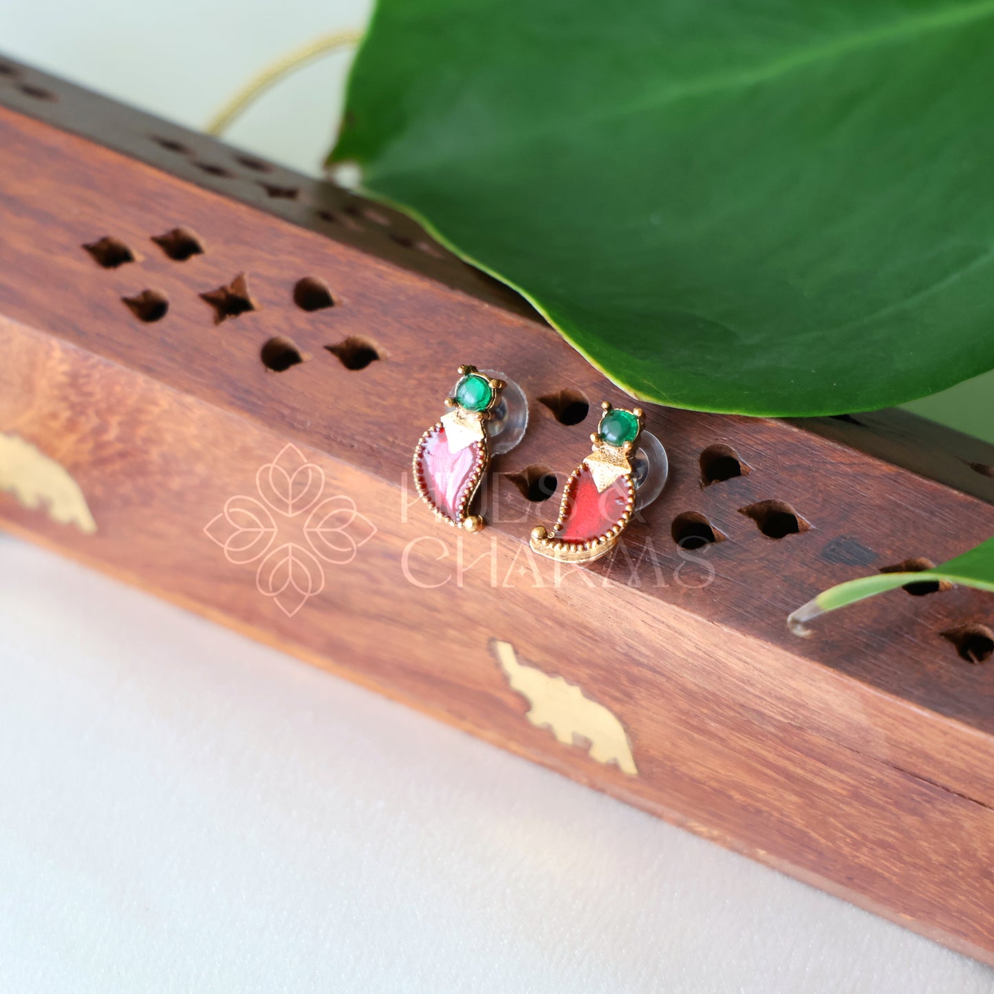 TRADITIONAL PALAKKA VAIDEHI NECKLACE SET (Colours available)