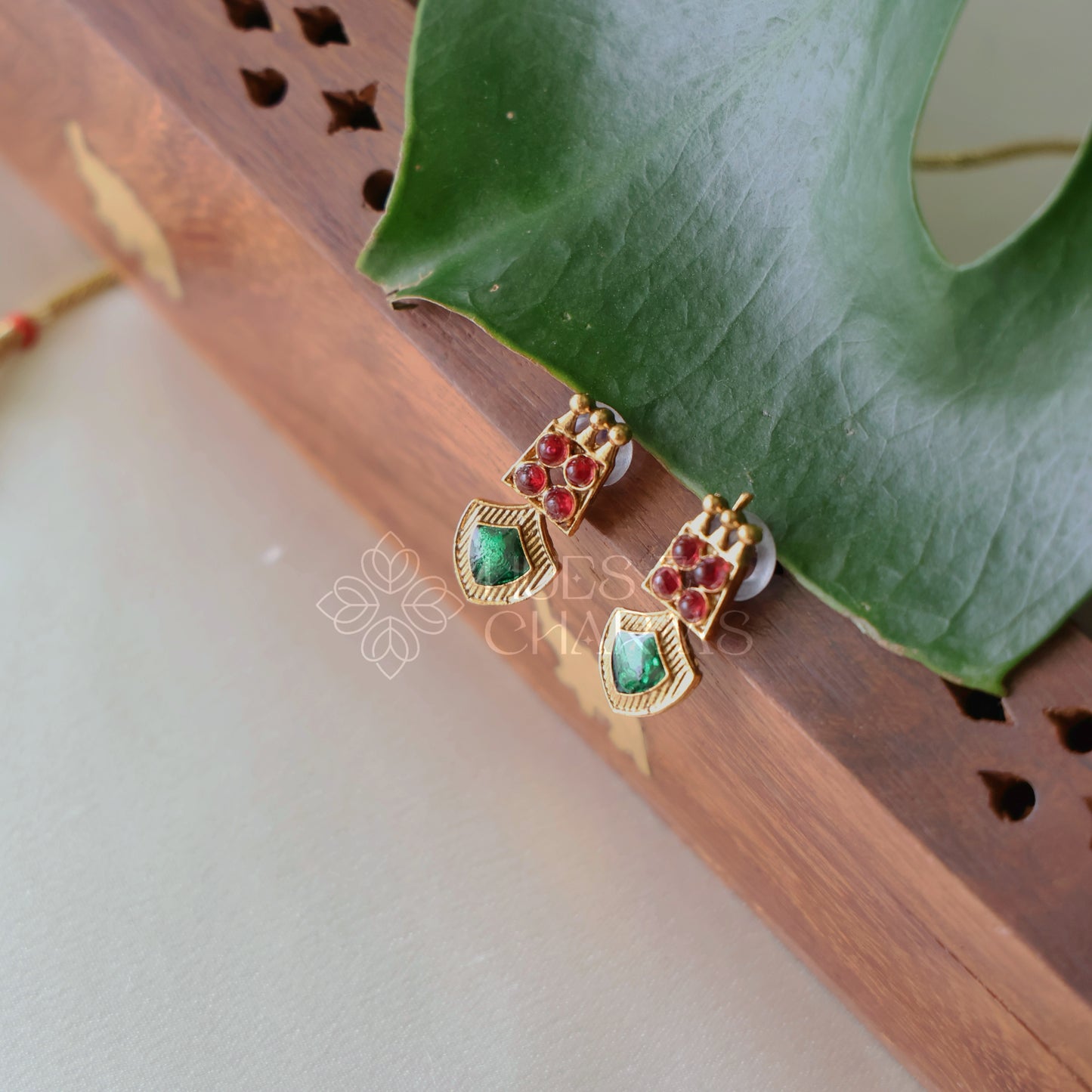 GOLDEN KANKA PALAKKA NECKLACE SET