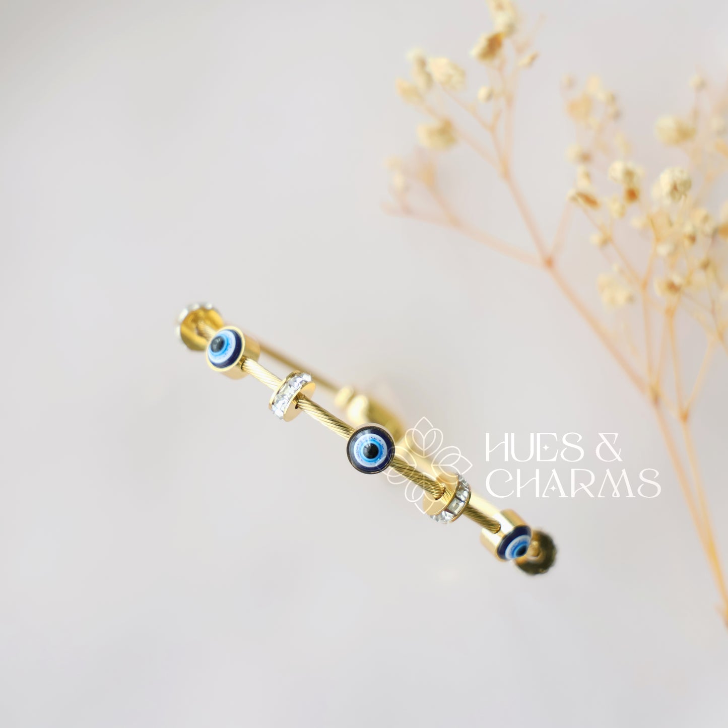GOLDEN EVIL EYE BRACELET