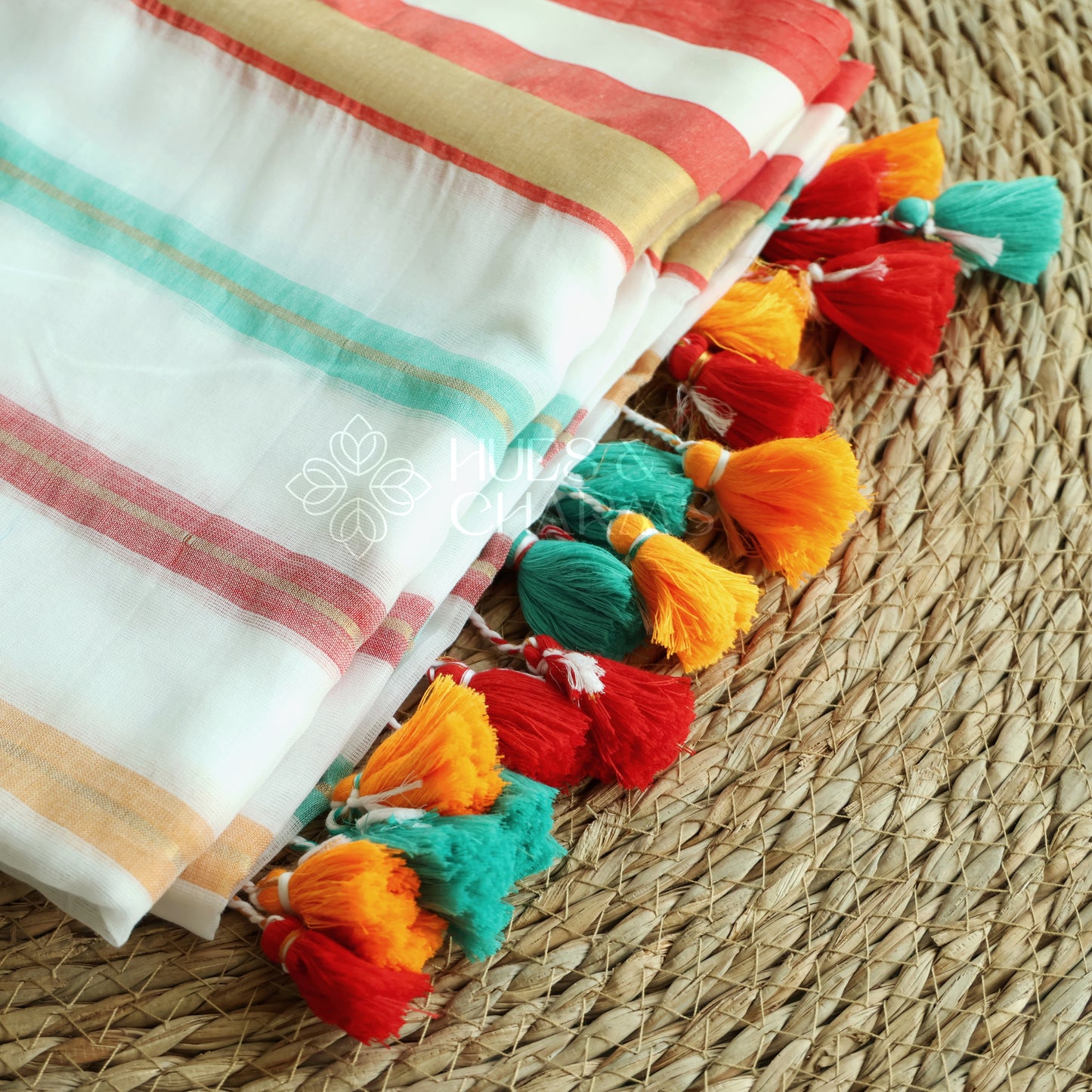 PURE MUL COTTON SAREE - VARNIKA