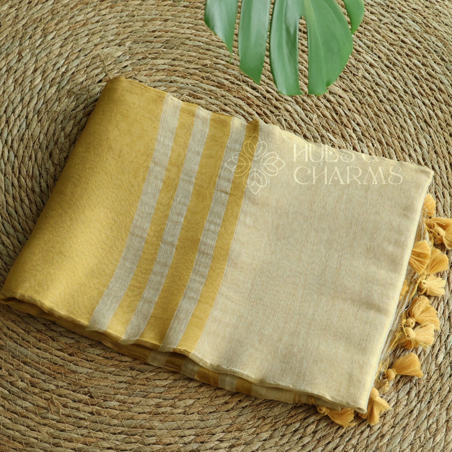 GOLDEN TISSUE SAREE