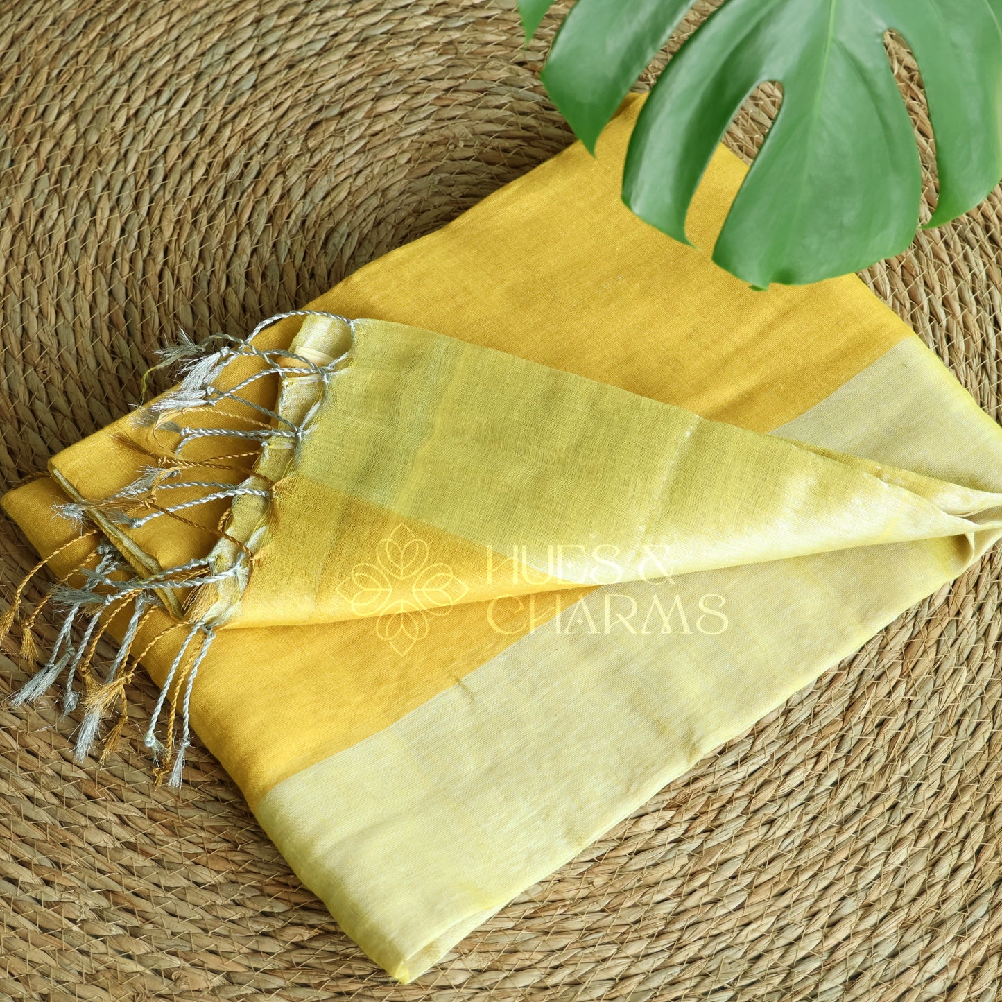 DUAL TONE SOFT TISSUE SAREE