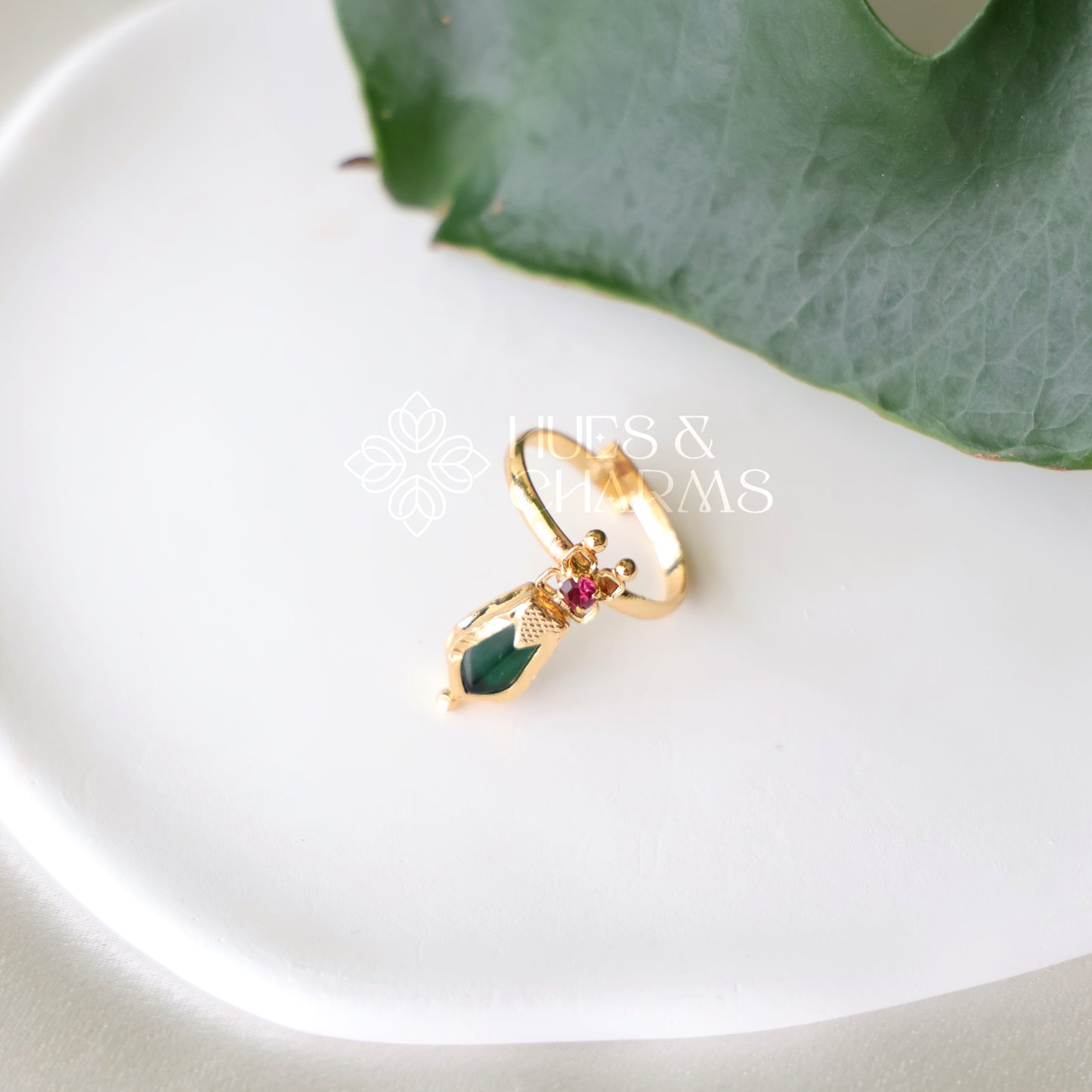 TRADITIONAL NAGAPADAM ADJUSTABLE RING