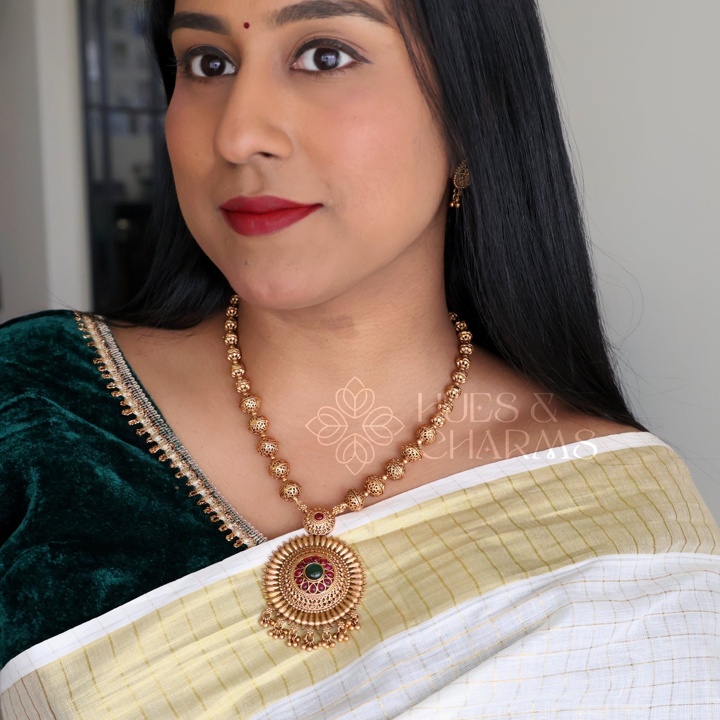GOLDEN HERITAGE CHAKRA HARAM SET