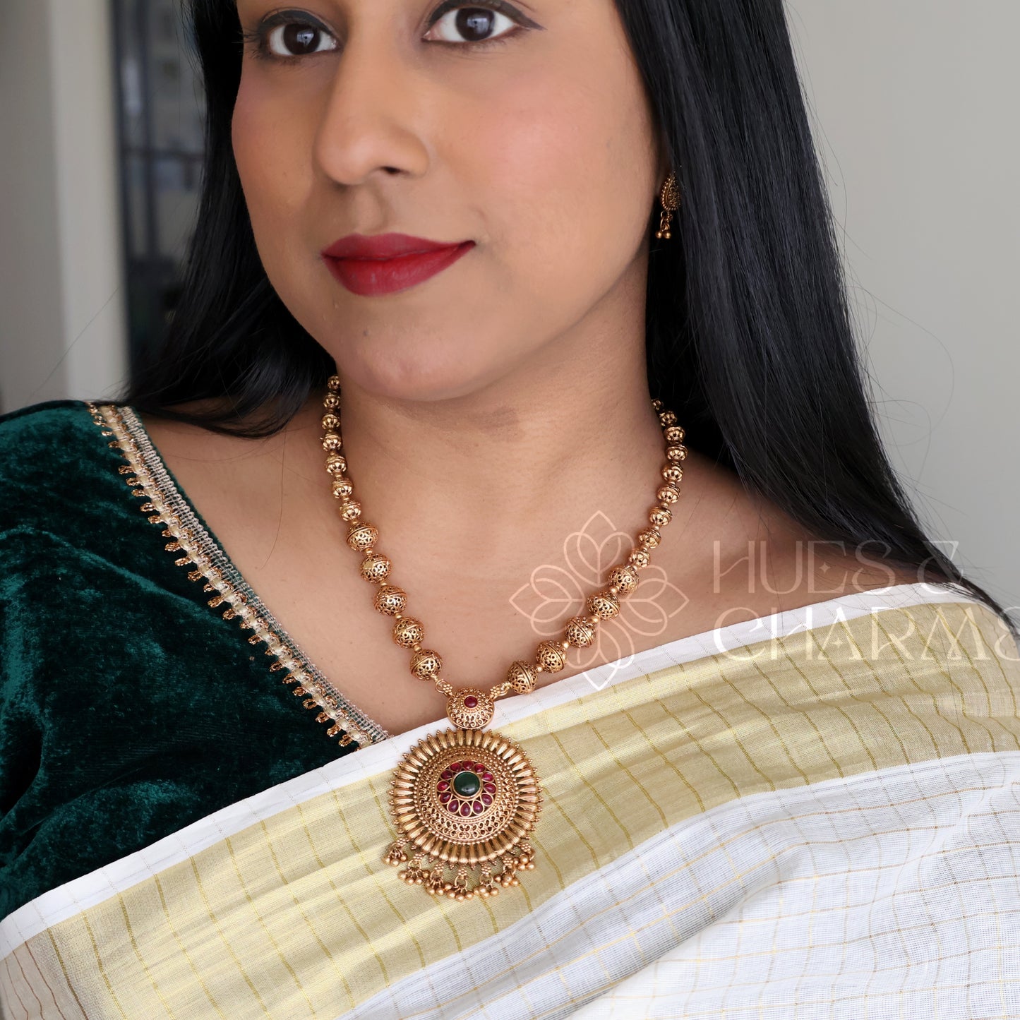 GOLDEN HERITAGE CHAKRA HARAM SET