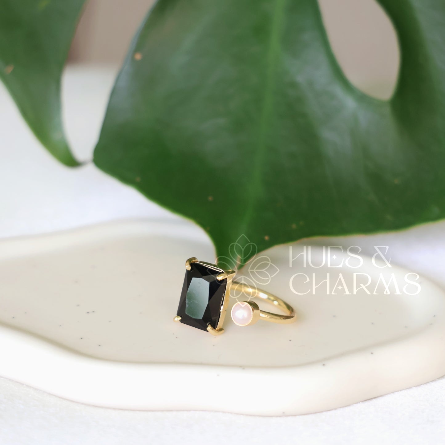 GOLDEN CRIMSON BLOOM ADJUSTABLE RING (COLOURS AVAILABLE)