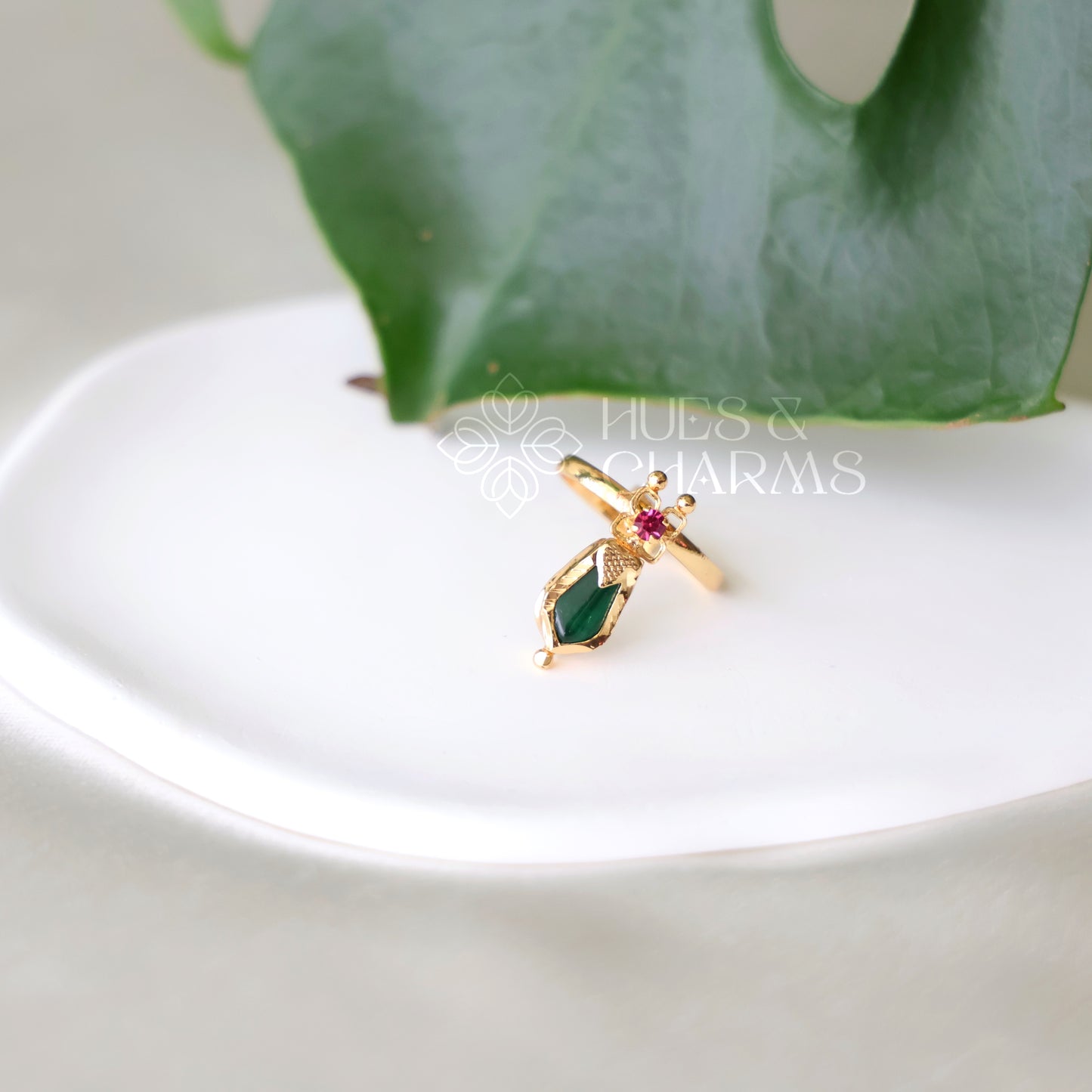 TRADITIONAL NAGAPADAM ADJUSTABLE RING