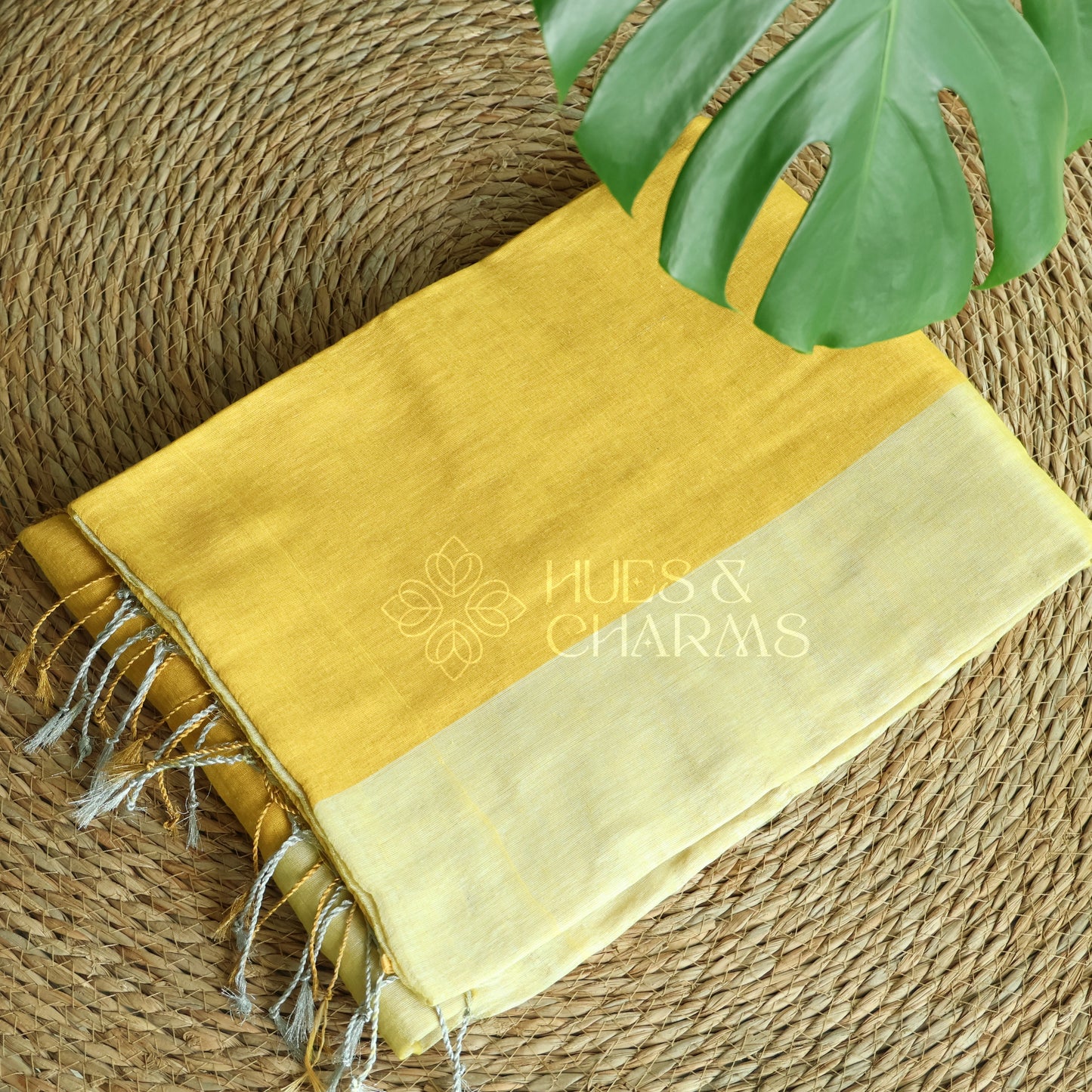 DUAL TONE SOFT TISSUE SAREE
