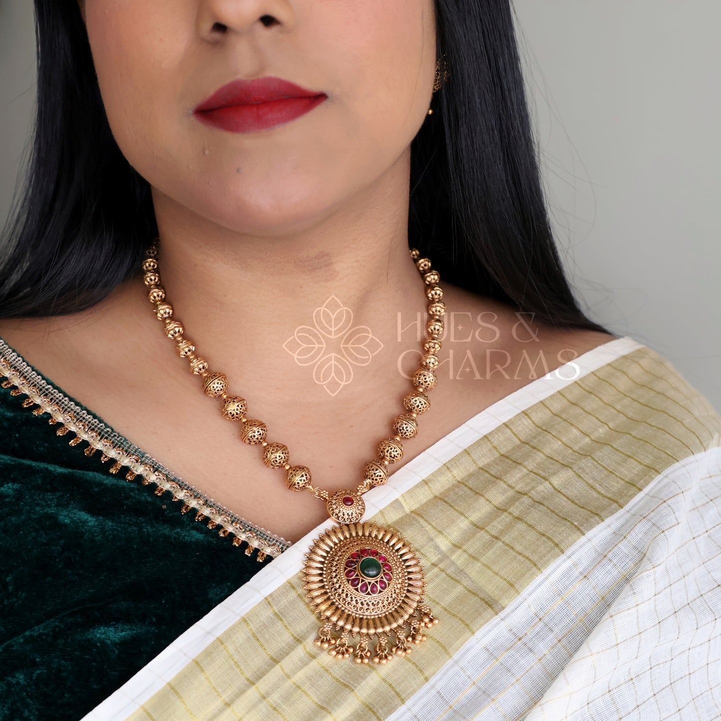 GOLDEN HERITAGE CHAKRA HARAM SET