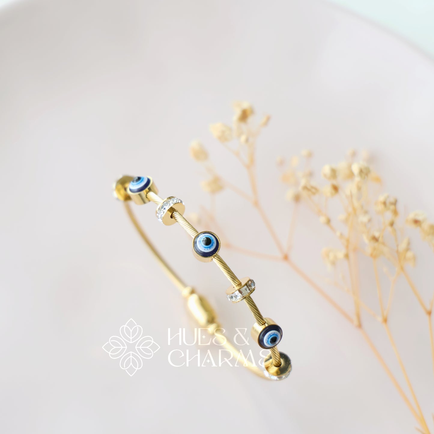 GOLDEN EVIL EYE BRACELET
