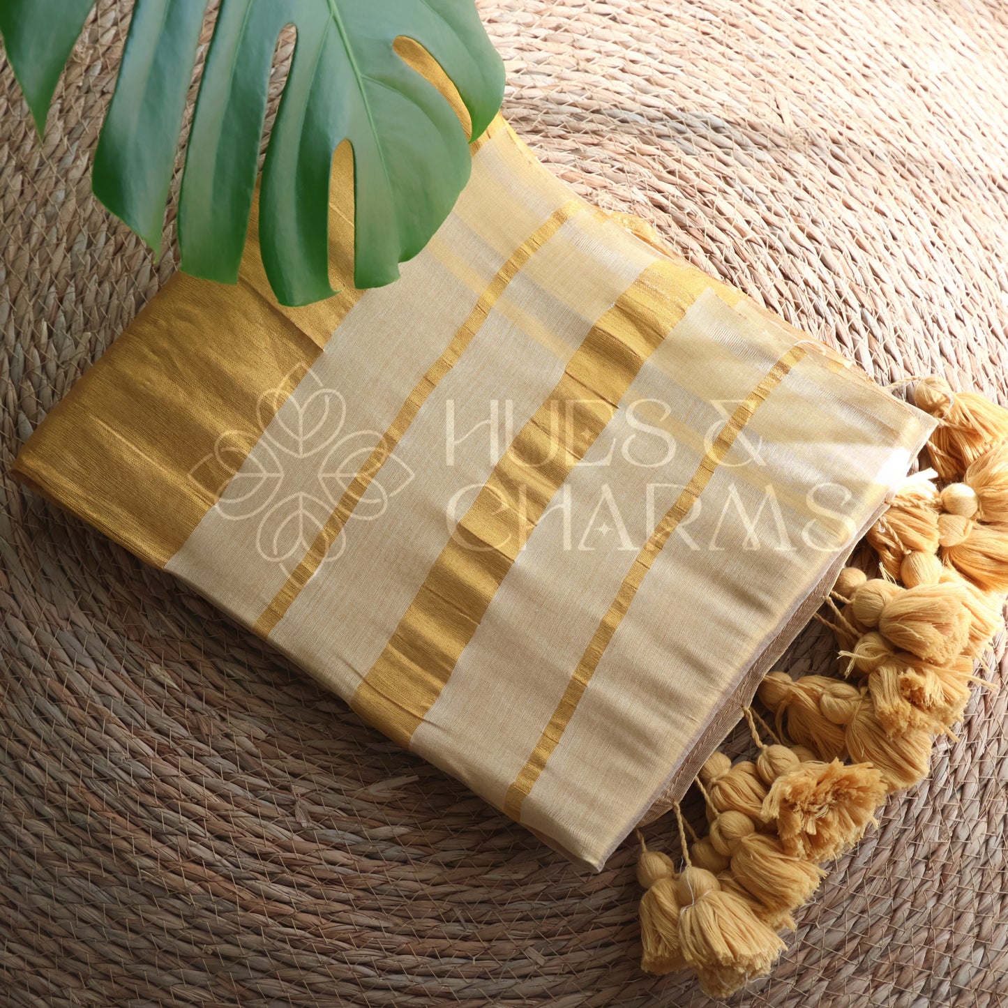 GOLDEN TISSUE SAREE