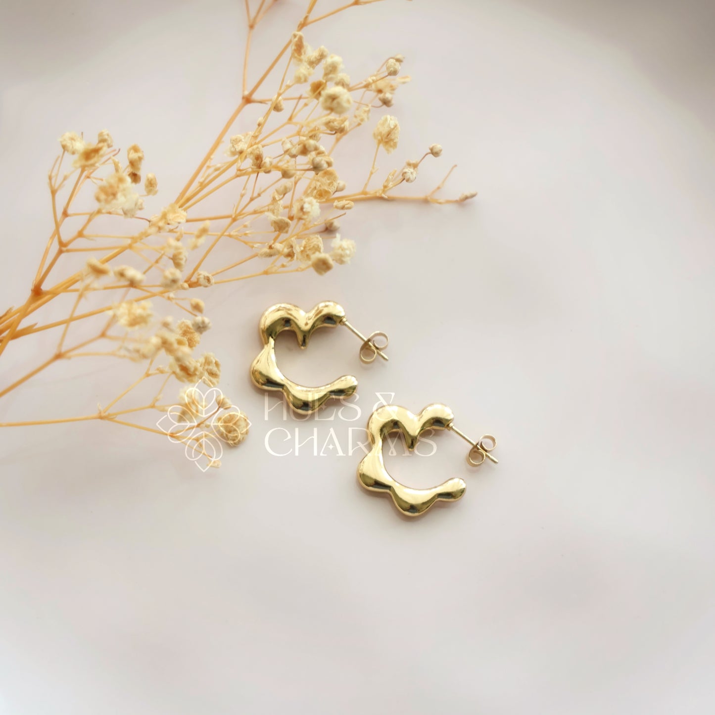 GOLDEN CLOUD HOOPS