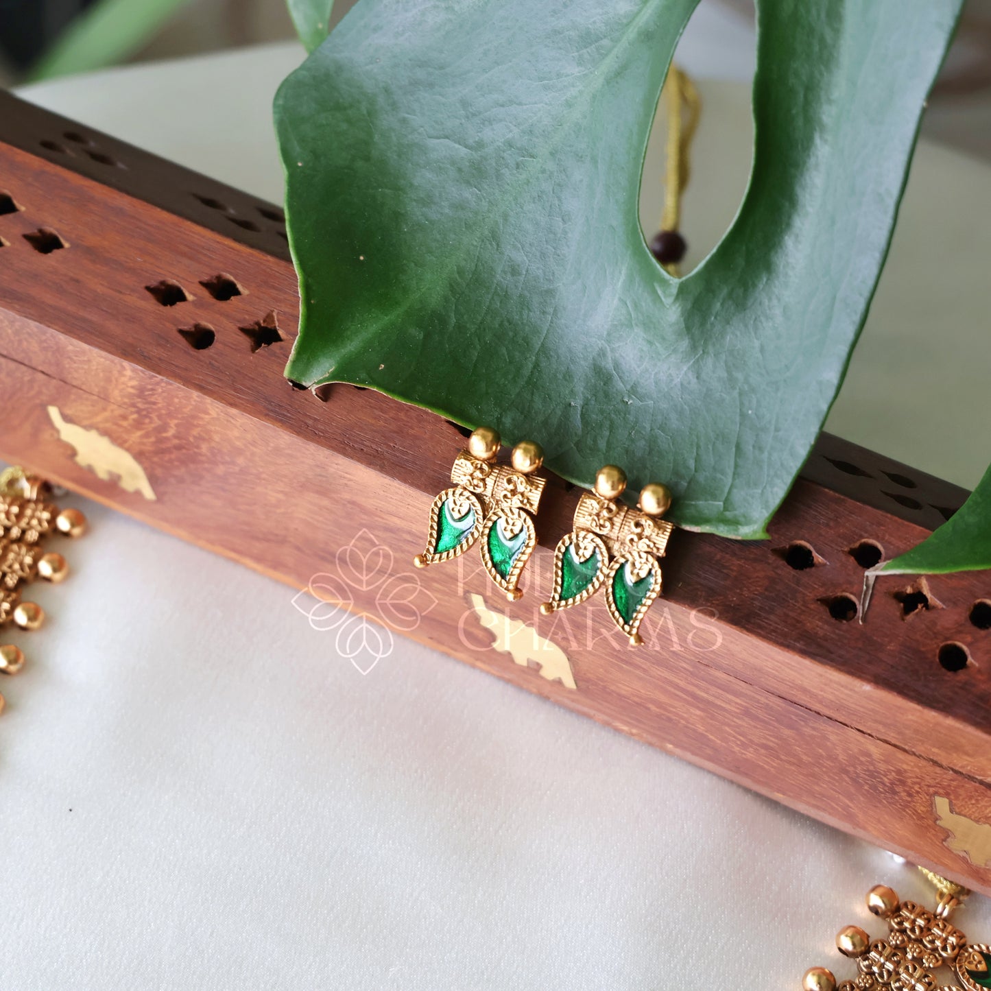 GOLDEN VAIDEHI PALAKKA HARAM SET (COLOURS AVAILABLE)