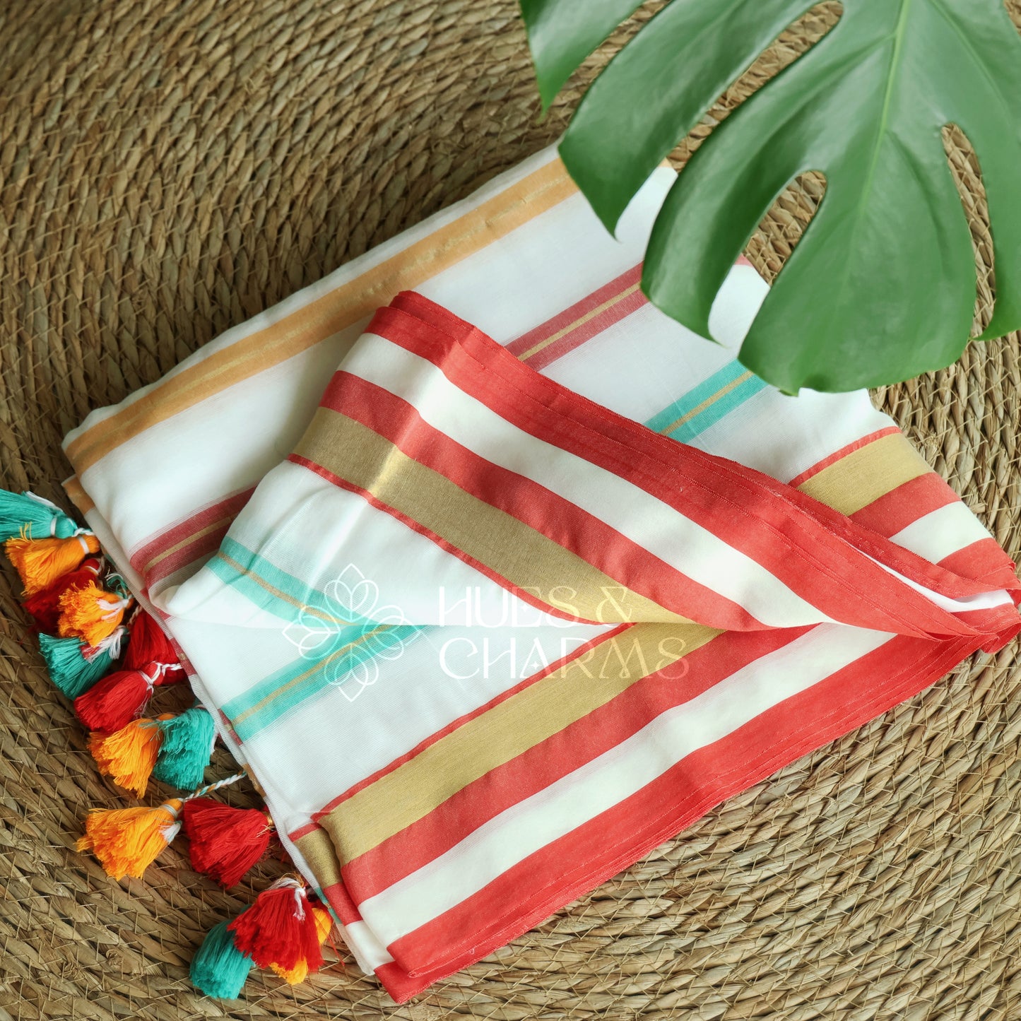 PURE MUL COTTON SAREE - VARNIKA