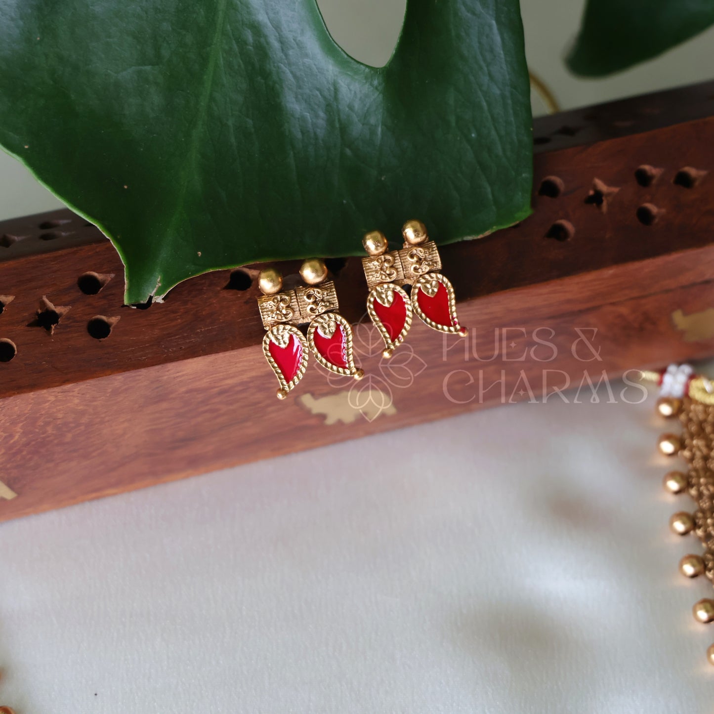 GOLDEN VAIDEHI PALAKKA HARAM SET (COLOURS AVAILABLE)