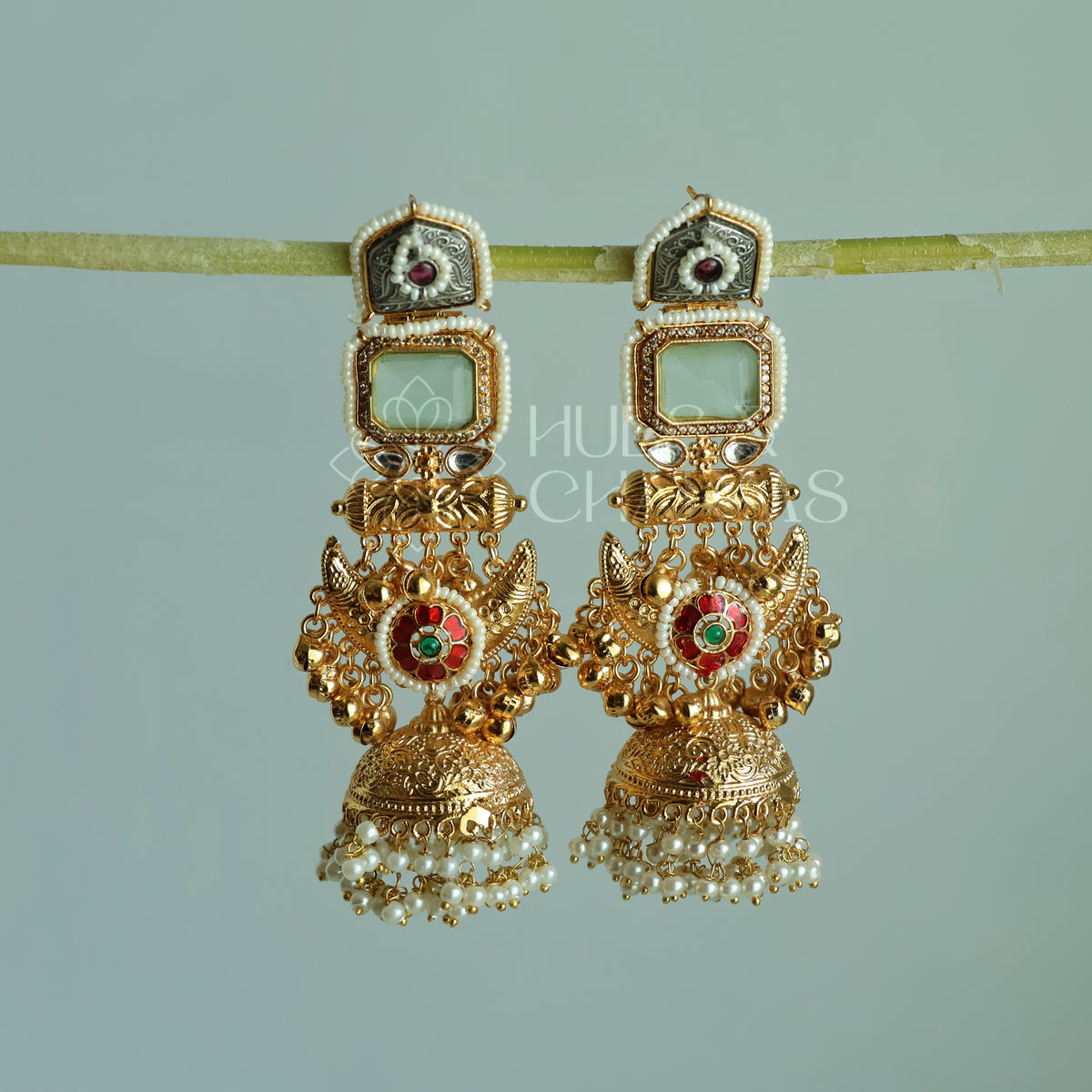 MEHRANG FUSION JHUMKAS (Colours available)