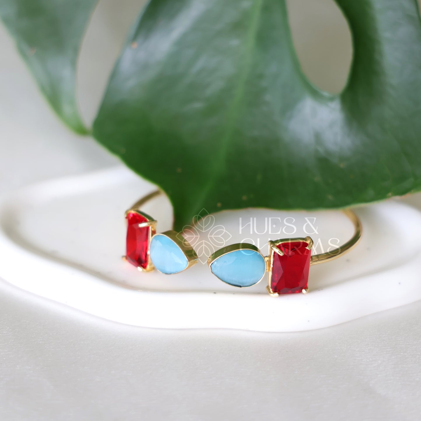 GOLDEN GLOSSY HARMONY BANGLE (COLOURS AVAILABLE)