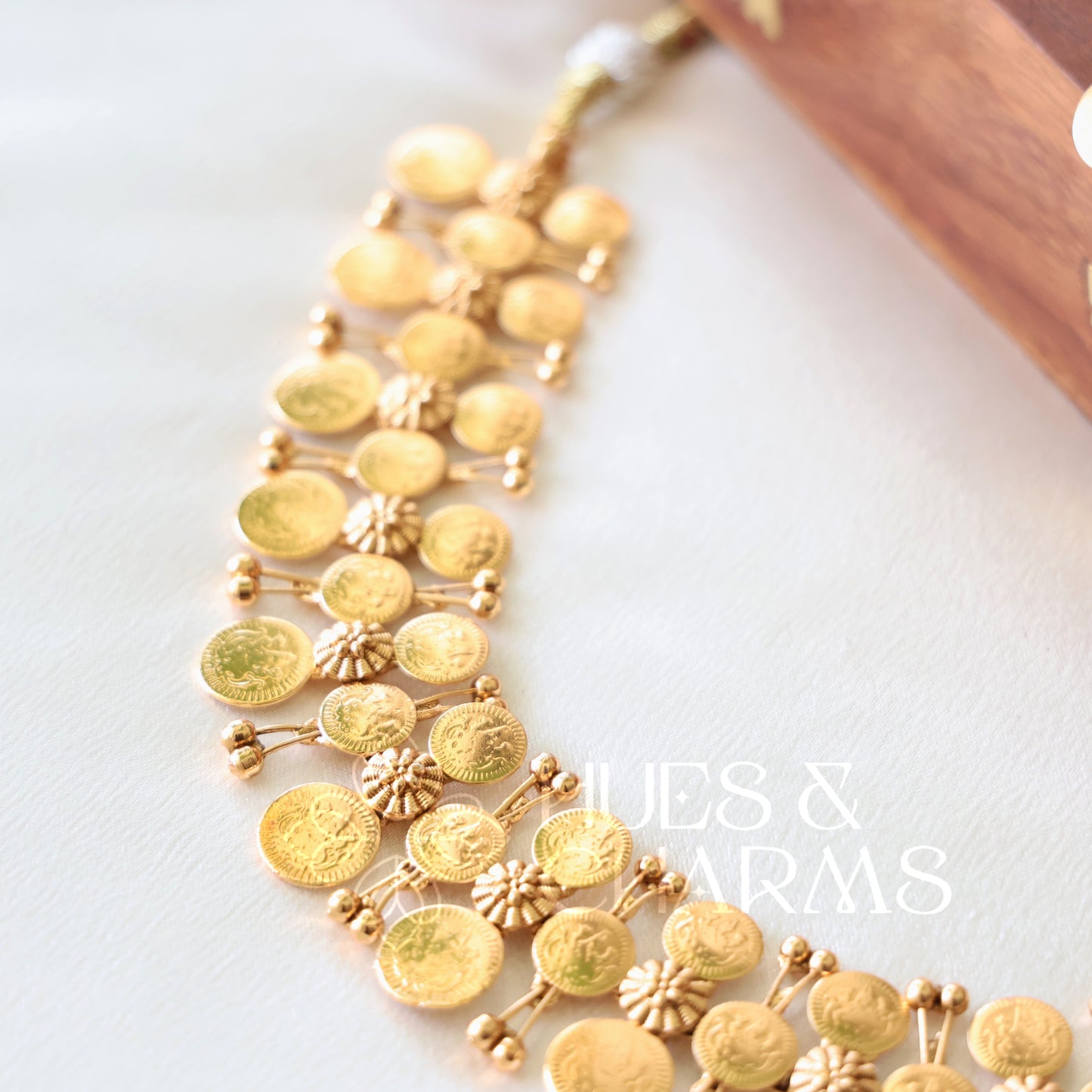 TRADITIONAL HERITAGE LAKSHMI COIN NECKLACE SET
