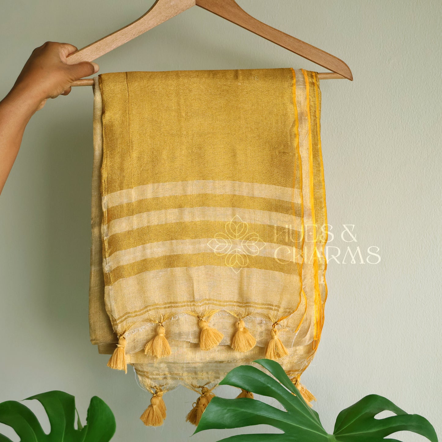 GOLDEN TISSUE SAREE