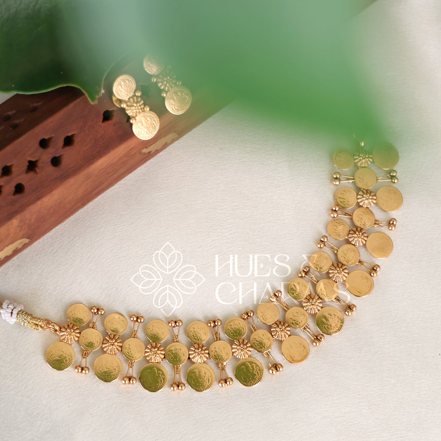TRADITIONAL HERITAGE LAKSHMI COIN NECKLACE SET