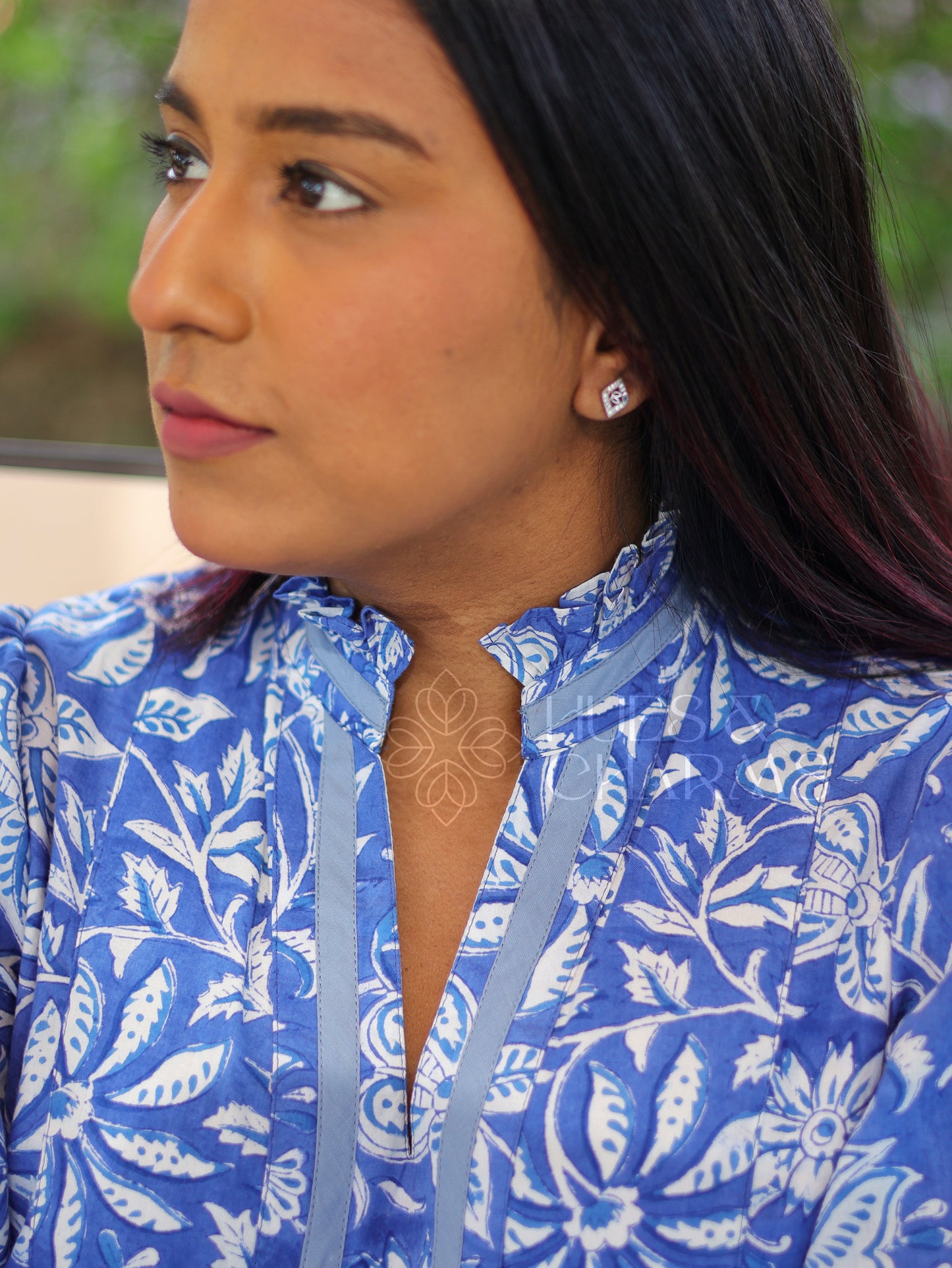 BLUE DAISY DRESS