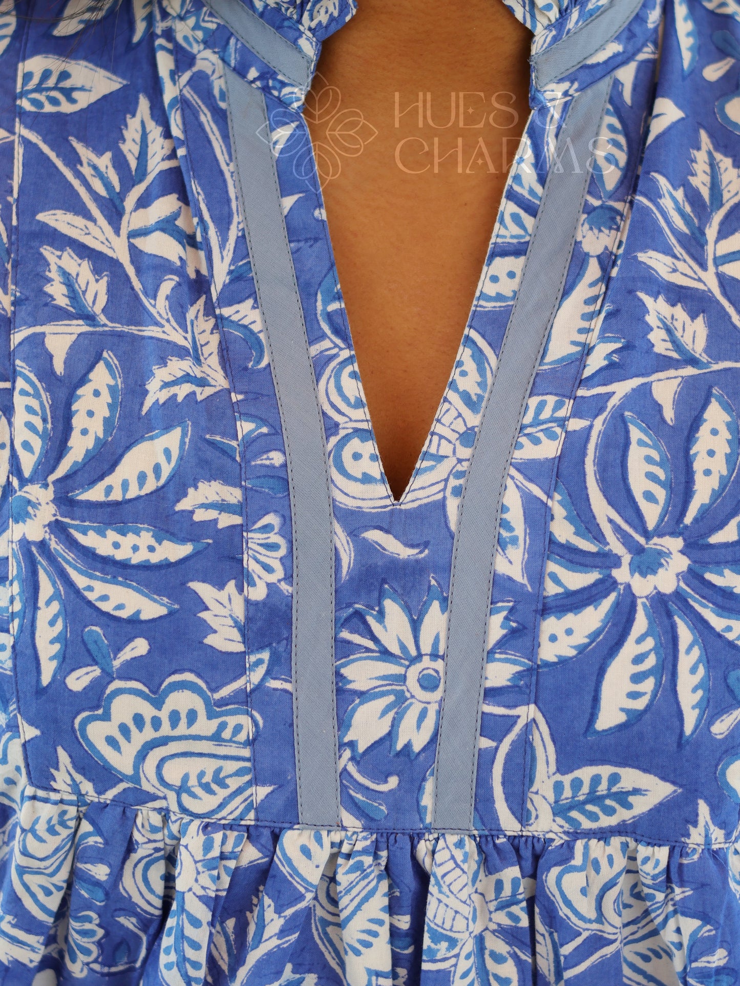 BLUE DAISY DRESS