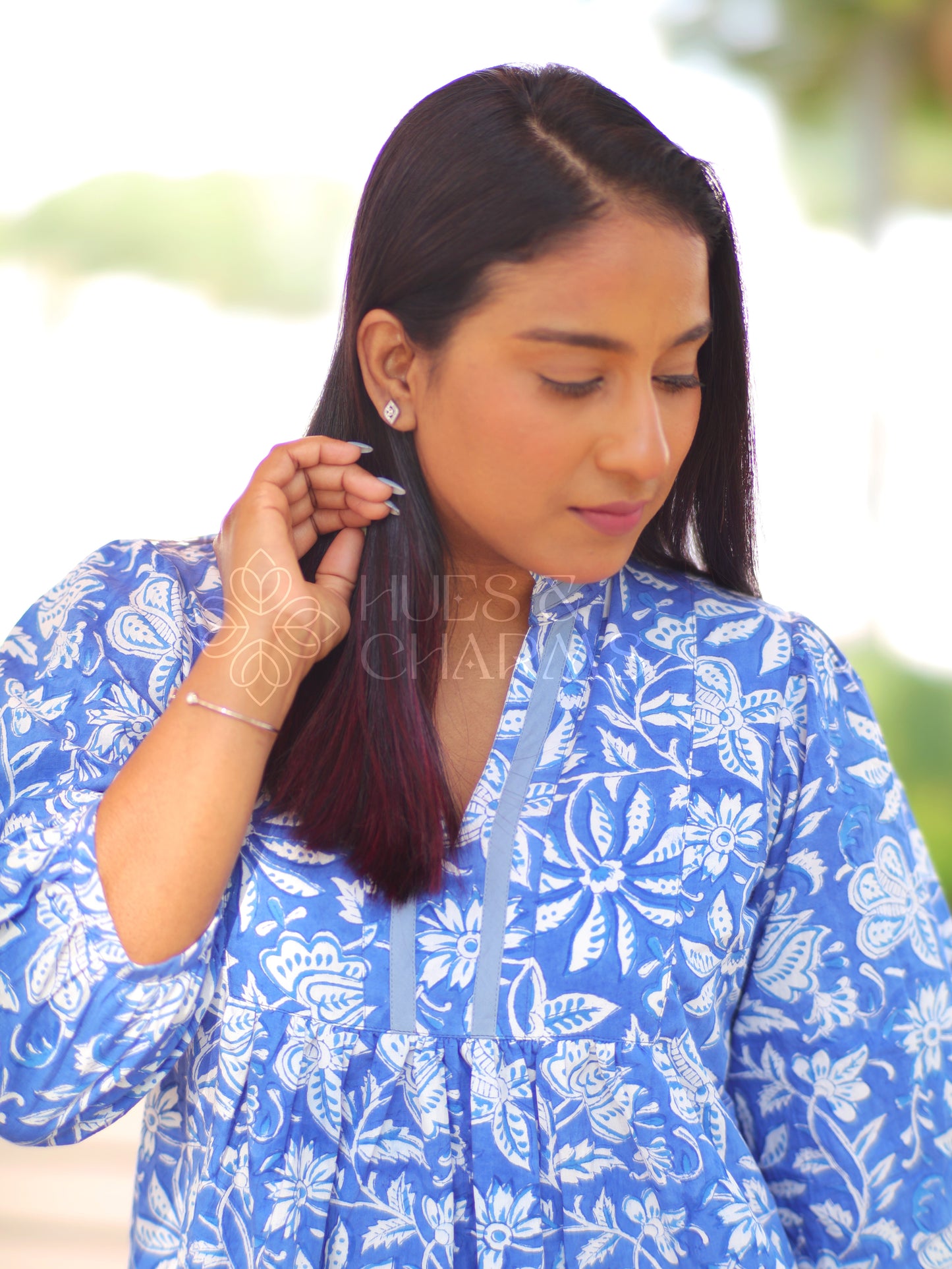 BLUE DAISY DRESS