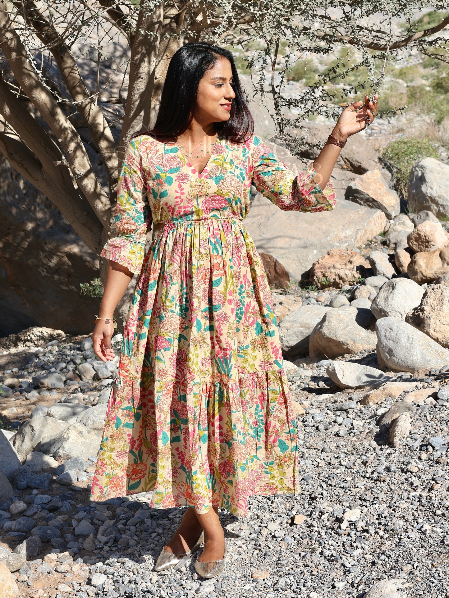 WILDFLOWER CUT OUT DRESS