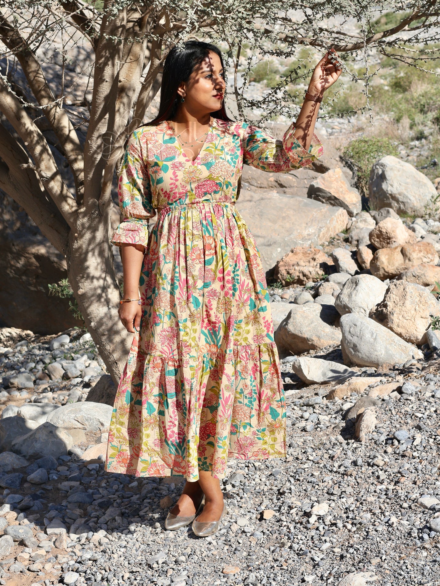 WILDFLOWER CUT OUT DRESS