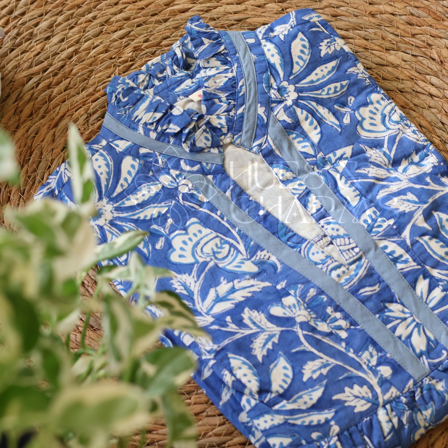 BLUE DAISY DRESS