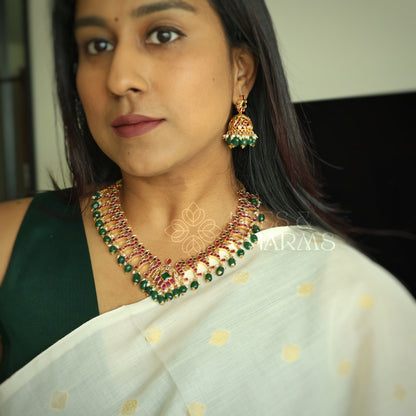 KEMP RATNA TARANGINI NECKLACE SET| PREMIUM JEWELLERY