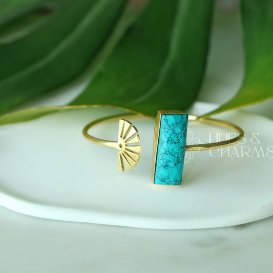 GOLDEN ASTERA ADJUSTABLE BANGLE(COLOURS AVAILABLE)