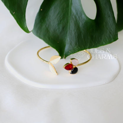 GOLDEN GLOSSY AURORA BANGLE (COLOURS AVAILABLE)