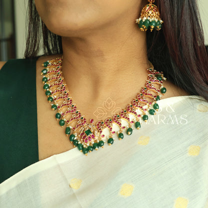 KEMP RATNA TARANGINI NECKLACE SET| PREMIUM JEWELLERY