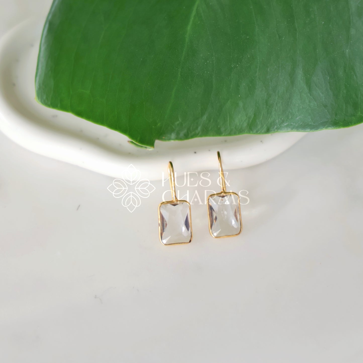 GLOSSY RECTANGLE DROPS (COLOURS AVAILABLE)