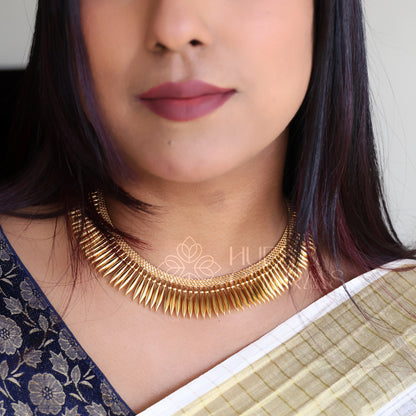 MULLA MOTTU MALA NECKLACE | GOLD PLATED