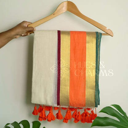 PURE MUL COTTON SAREE- KAIRALI