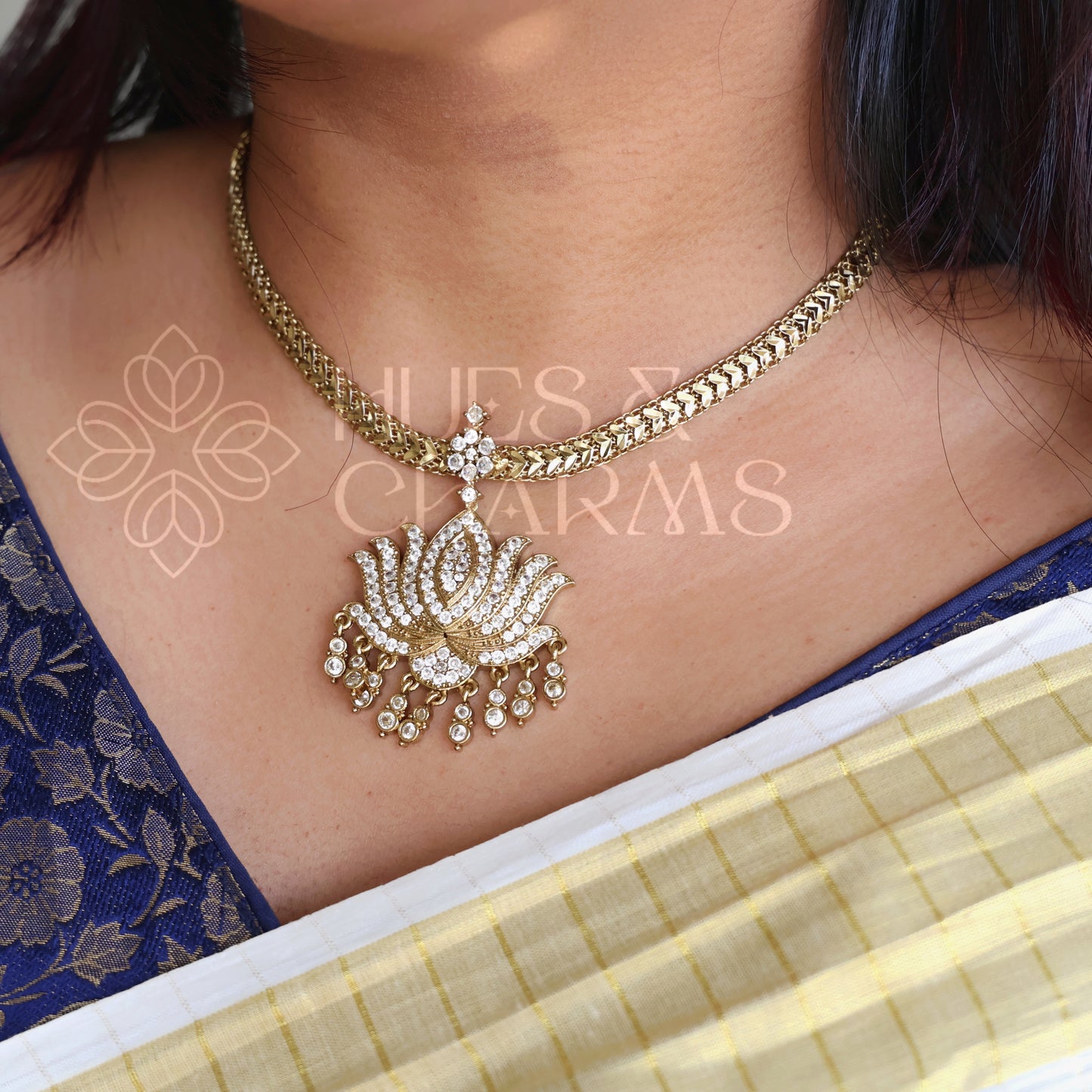 PREMIUM ANTIQUE LOTUS AD ATTIGAI SET