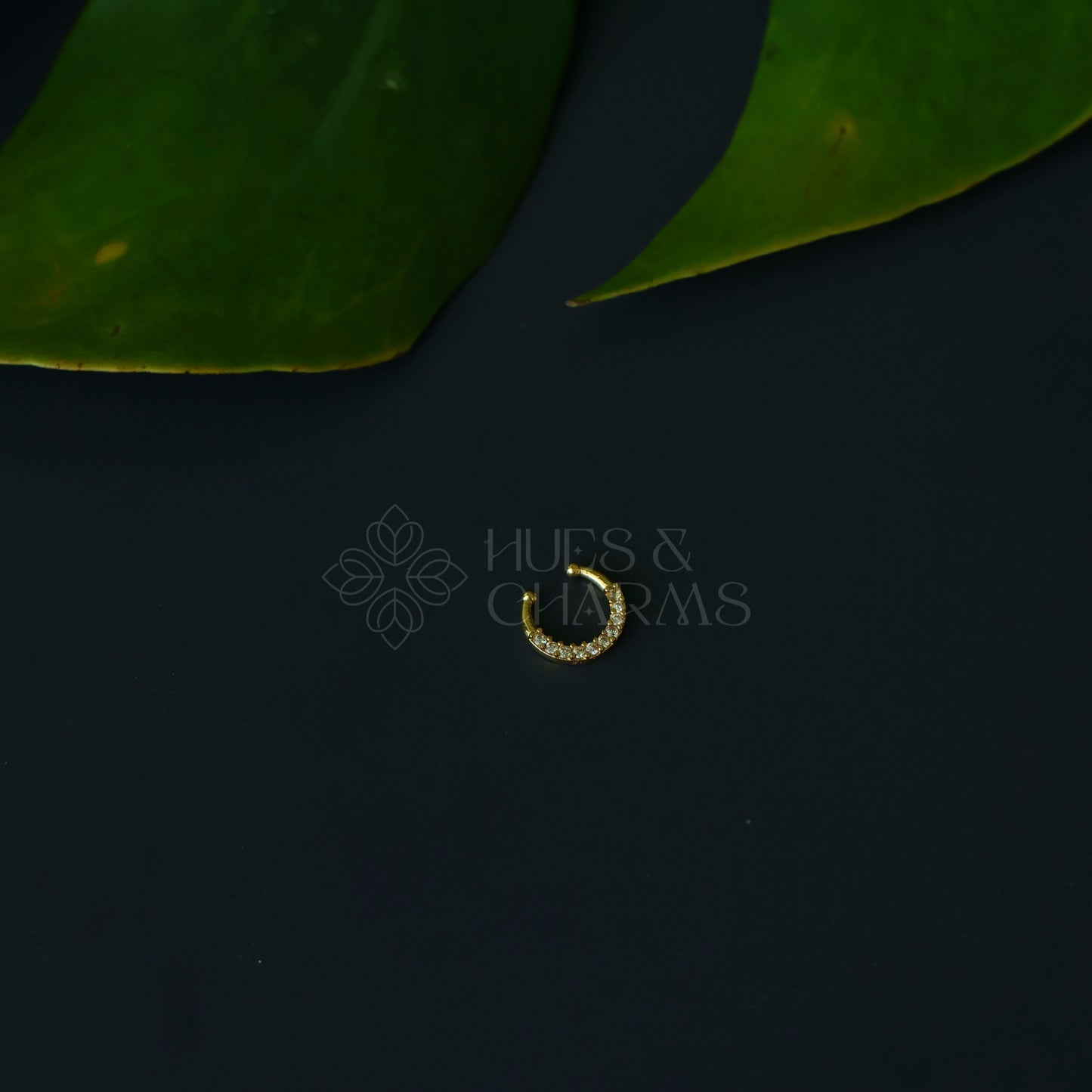 AD STONES SEPTUM NOSE RING - Model 4