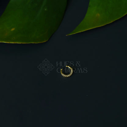 AD STONES SEPTUM NOSE RING - Model 4