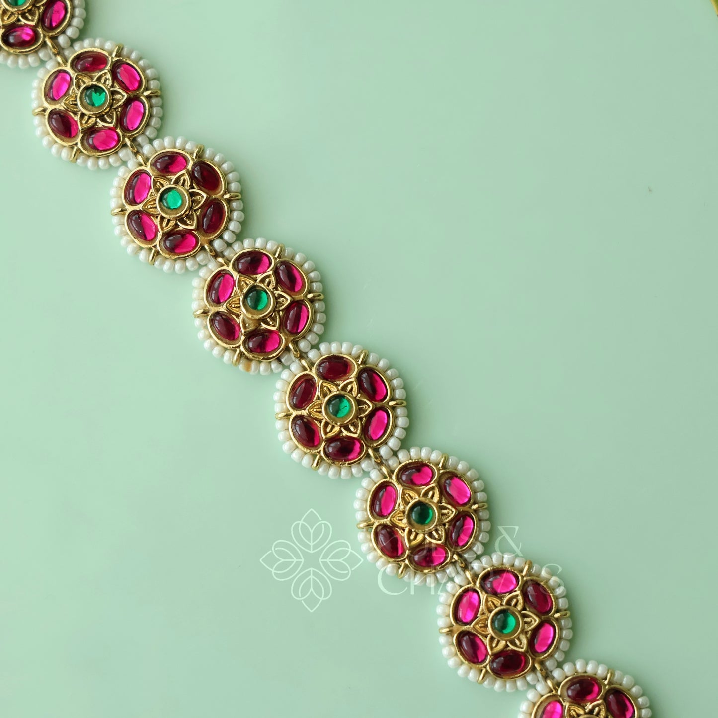 STATEMENT JADAU KANKA CHOKER SET |PREMIUM JEWELLERY