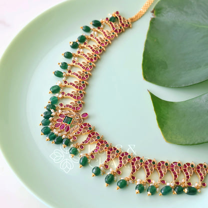 KEMP RATNA TARANGINI NECKLACE SET| PREMIUM JEWELLERY