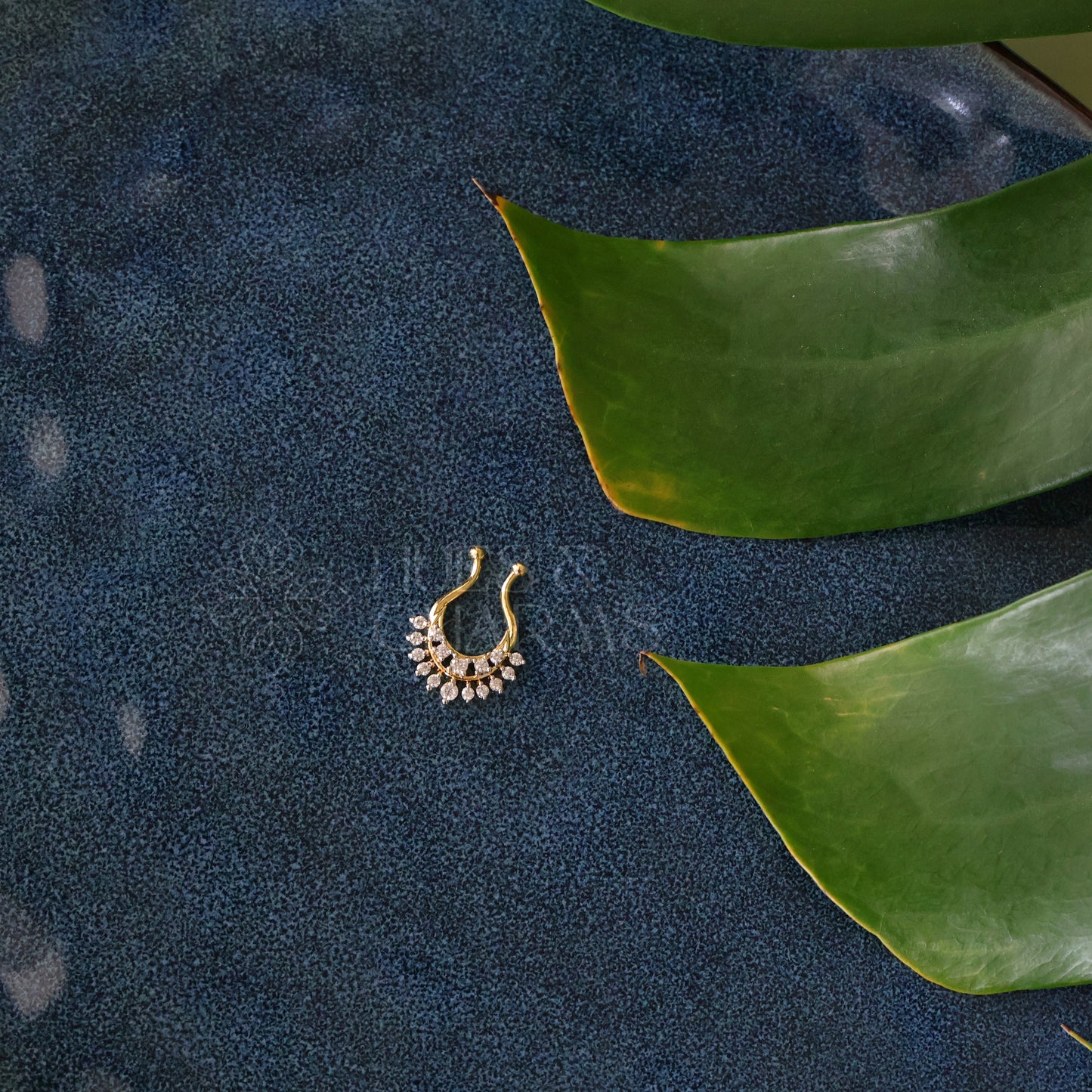 AD STONES SEPTUM NOSE RING