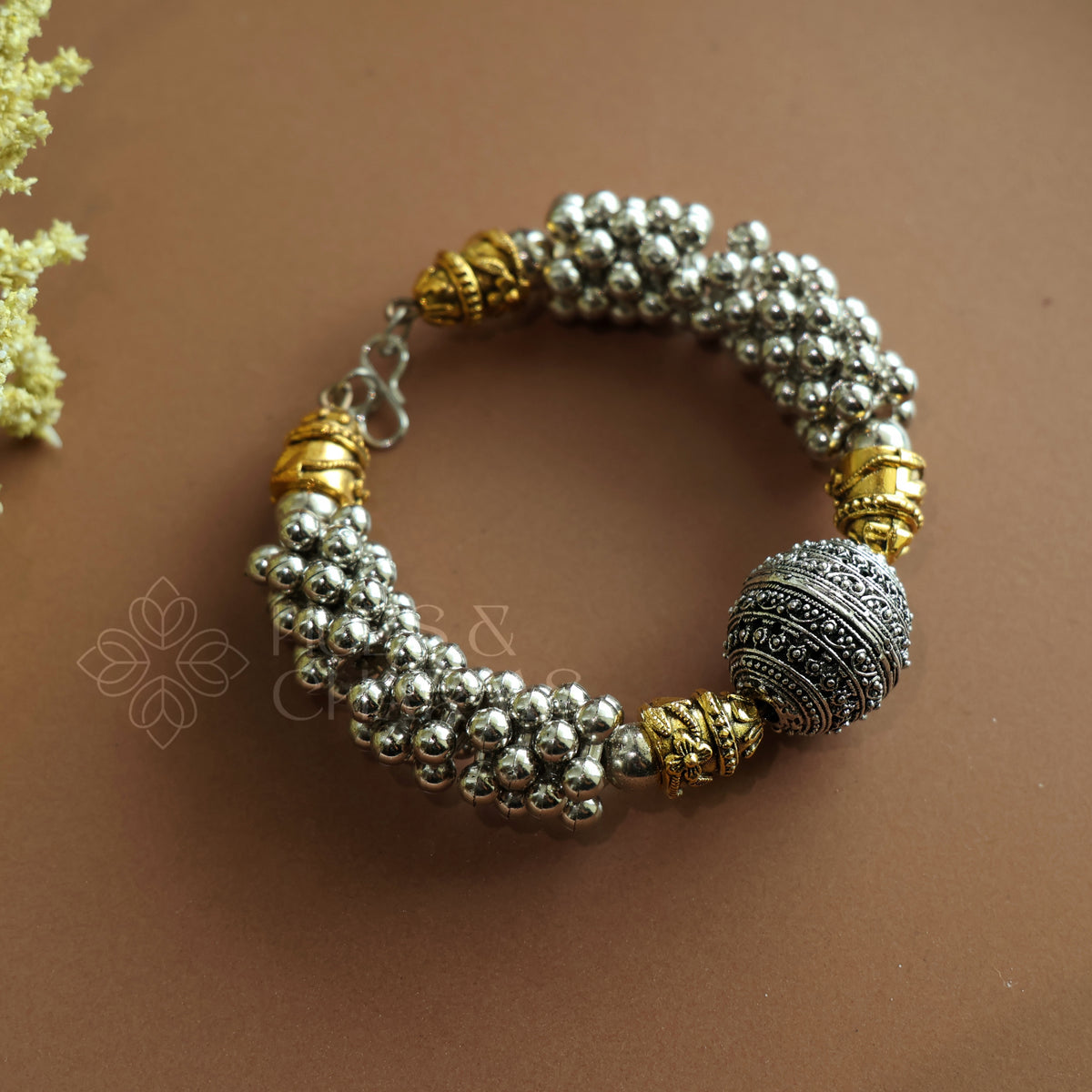 GUNJAN DUAL TONE BANGLE