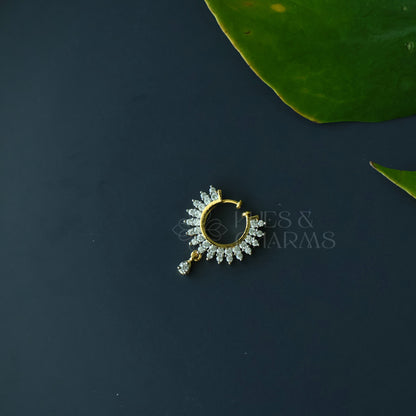 AD STONES SEPTUM NOSE RING- Model 3