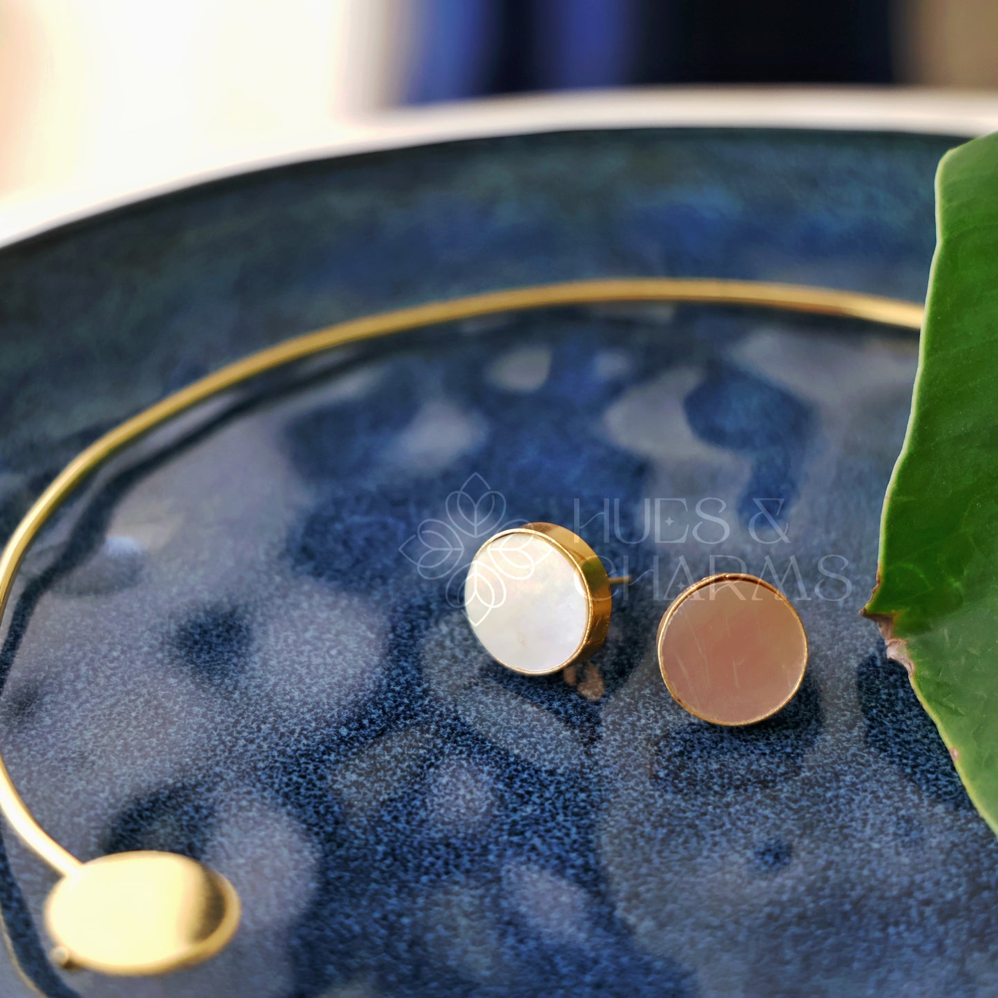 GOLDEN ELYSIA BLOOM MOP NECKCUFF SET